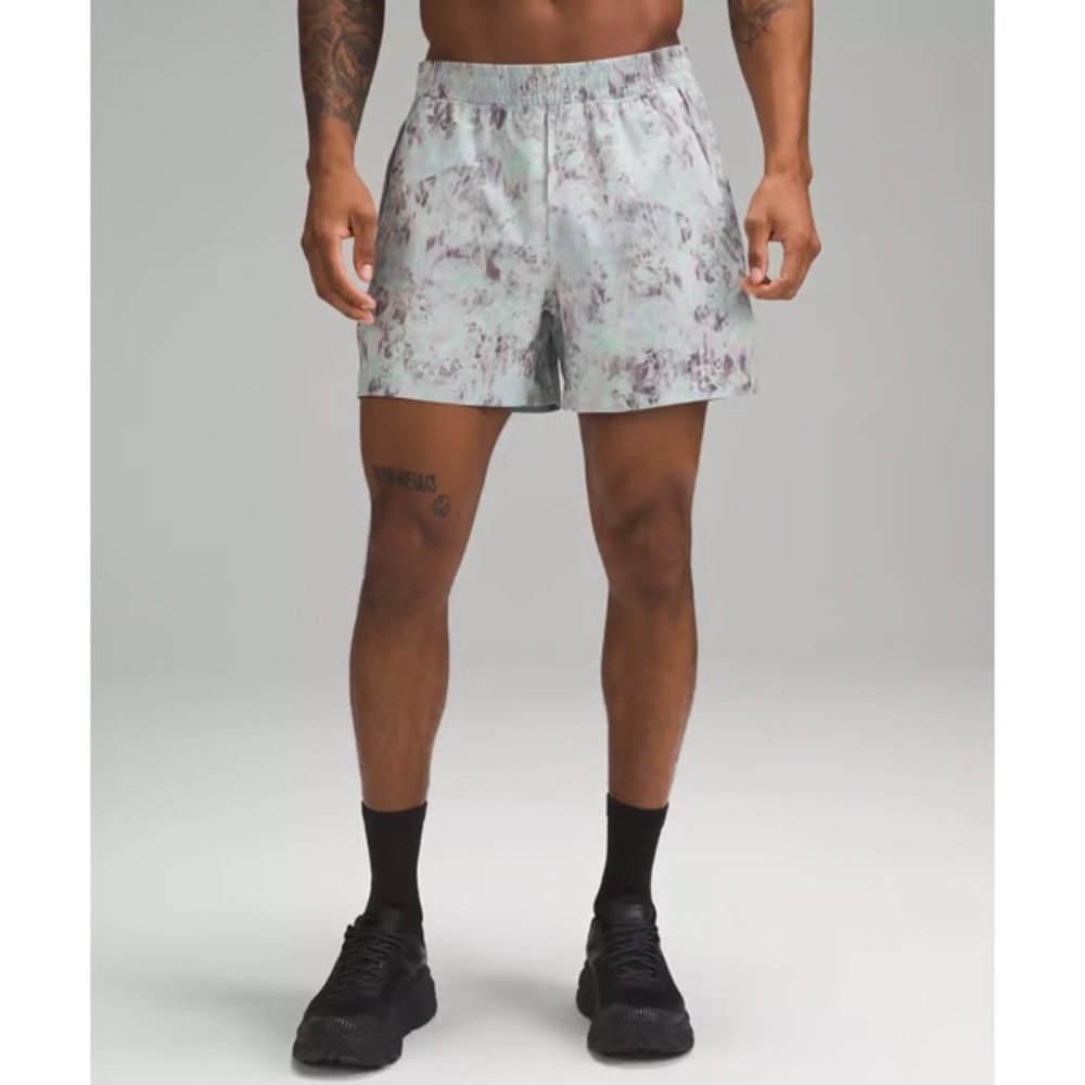 Pace Breaker Linerless Short 5" - Plisse Bloom Multi